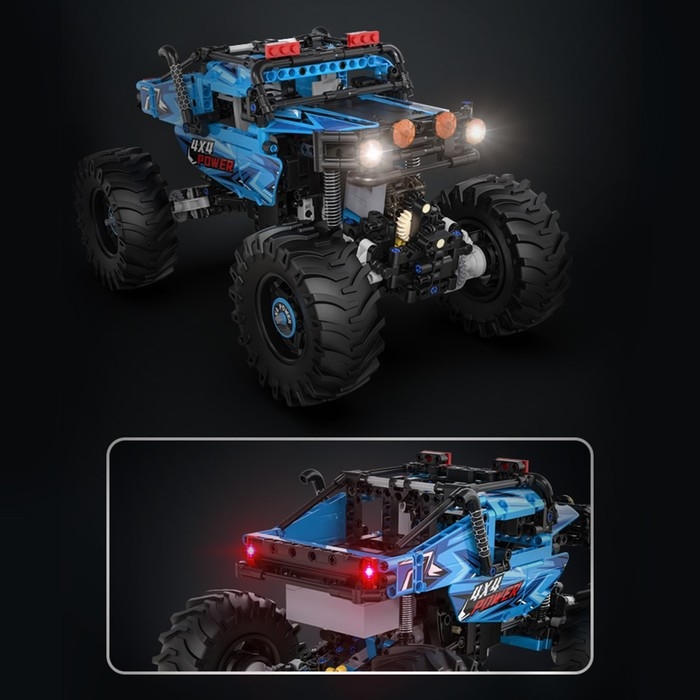 Конструктор радиоуправляемый &laquo;Монстртрак&raquo;, 699 деталей
