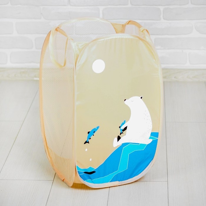 Корзина для игрушек «Белый медведь» Корзина для игрушек «Белый медведь»