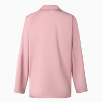 Блуза женская шелковая MIST: Classic Collection р. 50, цвет пыльная роза