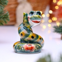 Сувенир "Змей", гжель, цвет