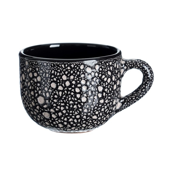 Кружка Кружка "Чайная" 0,5л / 12х7,5см, мрамор