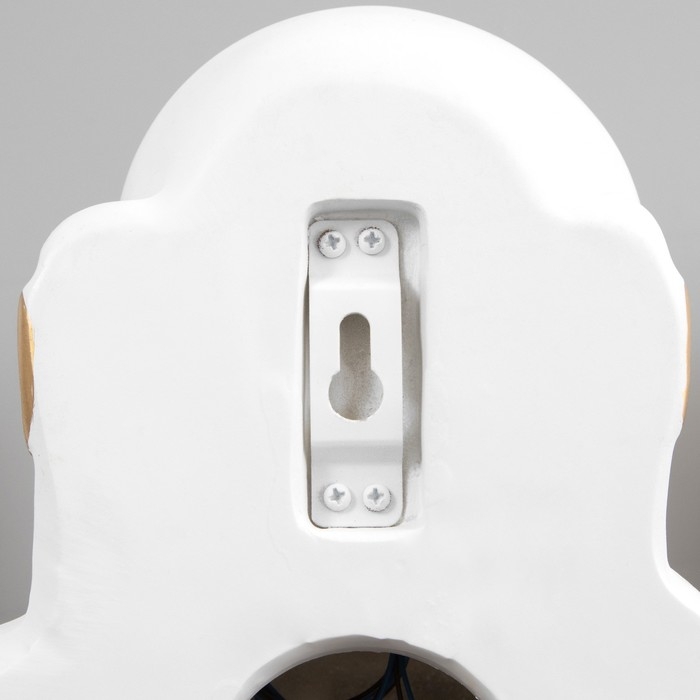 Бра Бра "Космонавт" 2хG9 белый 35х30 см