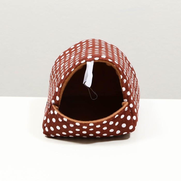 Домик Домик "Нора" для грызунов 20*14*12 см, бязь, флис, поролон