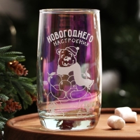 Новый год. Стакан стеклянный &laquo;Мишка&raquo;, 330 мл