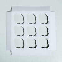 Коробка для капкейков &laquo;С Новым Годом!&raquo; 25 х 25 х 10 см, Новый год