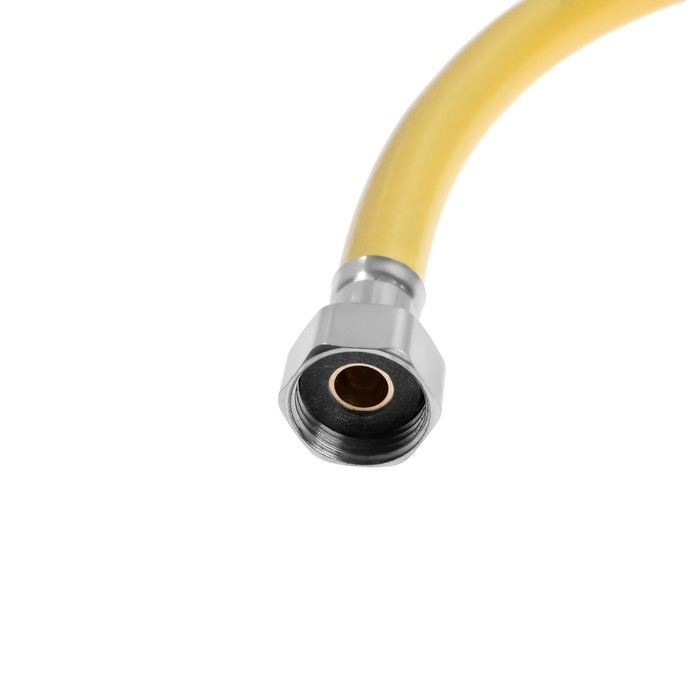 Подводка для газа ZEIN, ПВХ, внутренняя/внутренняя резьба 1/2 Подводка для газа ZEIN, ПВХ, внутренняя/внутренняя резьба 1/2", 250 см