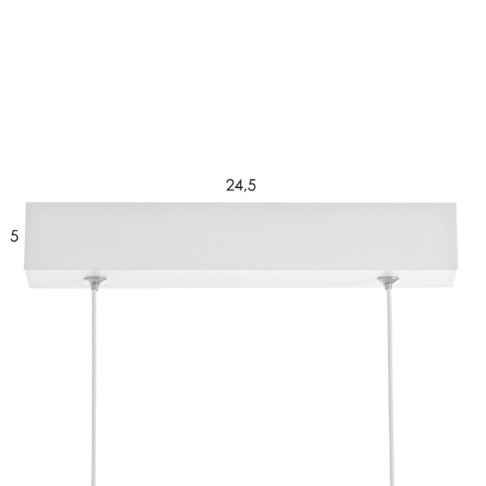 Светильник с ПДУ "Наоми" LED 18Вт 3000-6000К белый 100х100 см