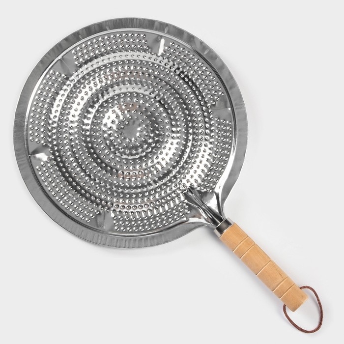 Рассекатель огня &laquo;Ретро&raquo;, d=21 см, 32&times;21&times;2 см, цвет серый