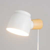 Бра "Норди" Е14 40Вт белый 11х10х19 см Бра "Норди" Е14 40Вт белый 11х10х19 см