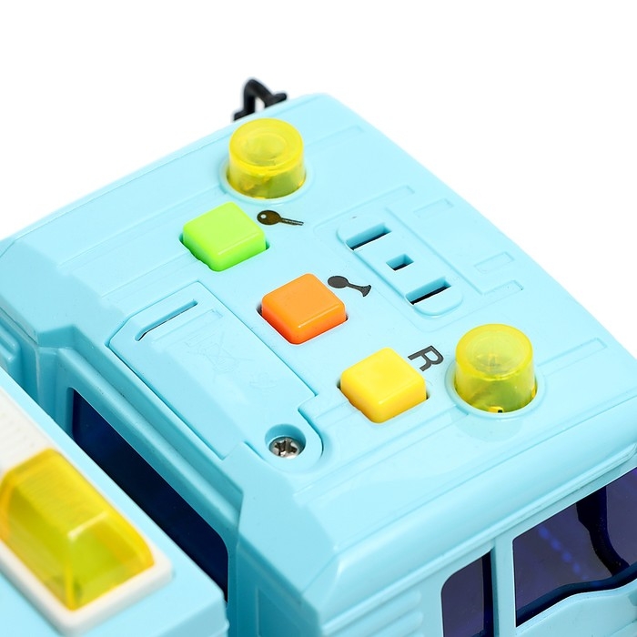 Грузовик-эвакуатор &laquo;Сервис&raquo;, 1:20, свет, звук, инерция