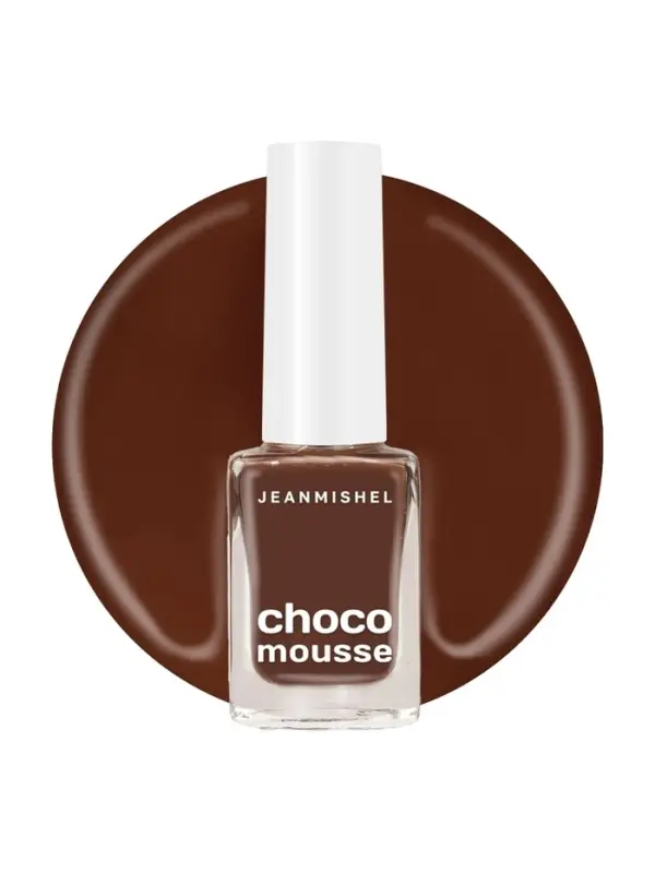 Лак для ногтей ореховый Jeanmishel глянцевый тон 465, 6 мл