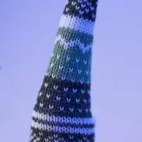 Фигура текстиль &laquo;Новогодний лосик&raquo; 58 см, 10 LED, от батареек АА&times;3, свечение тёплое белое