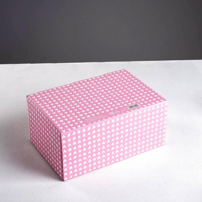 Коробка‒пенал, упаковка подарочная, &laquo;Единорожка&raquo;, 22 х 15 х 10 см