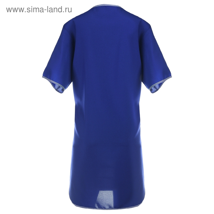 Халат габардин, р. 48, рост 158-164 см, цвет василёк Халат габардин, р. 48, рост 158-164 см, цвет василёк