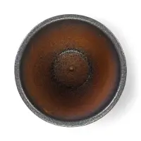 Горшок цветочный с поддоном 2,4 л, керамика "Шагрень" (М)