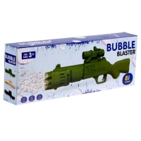 Детский генератор мыльных пузырей &laquo;Пулемёт-бластер&raquo; МИКС