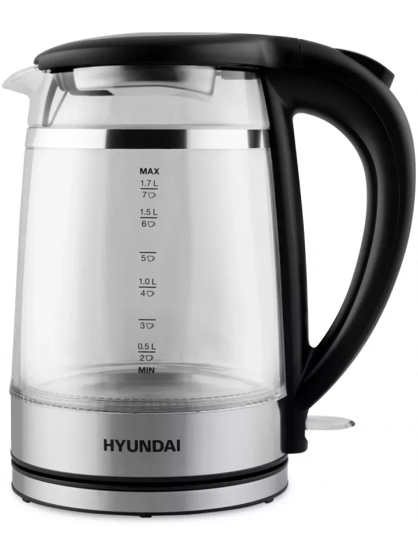 Чайник HYK-G3036 1.7л. 2200Вт черный