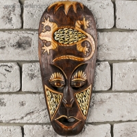 Маска дерево "Абориген" 32х14х2,5 см
