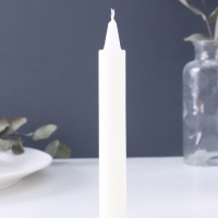 Свечи парафиновые бытовые 40 гр (набор 4 шт) 15-16 см, 5 ч