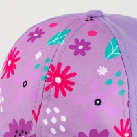 Кепка детская для девочки «Полянка", р-р. 48-50 Кепка детская для девочки «Полянка", р-р. 48-50