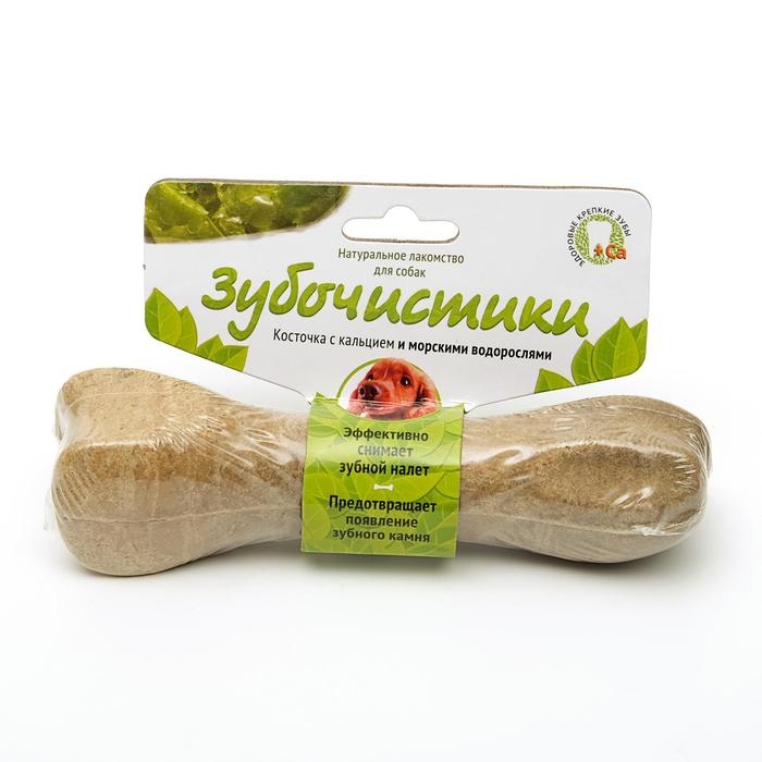 Зубочистики Зубочистики "Деревенские лакомства" для собак средних пород, с морскими водорослями, 95 г