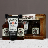 Подарочный набор ЧИСТОЕ СЧАСТЬЕ &laquo;На удачу&raquo;: гель для бритья 110 мл, гель для душа и шампунь для волос виски, 2х250 мл