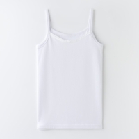 Майка детская для девочки, цвет белый, рост 158 см