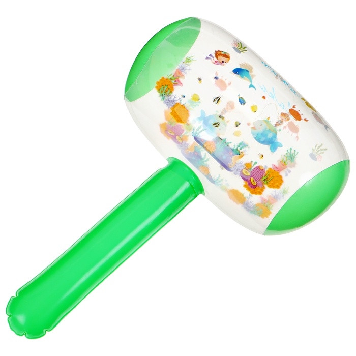 Игрушка надувная &laquo;Молоток&raquo;, со звуком, 30 см, цвет МИКС