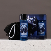 Подарочный набор ЧИСТОЕ СЧАСТЬЕ «23 февраля: Всегда первый», гель для душа и мочалка для тела, 100 мл Подарочный набор ЧИСТОЕ СЧАСТЬЕ «23 февраля: Всегда первый», гель для душа и мочалка для тела, 100 мл