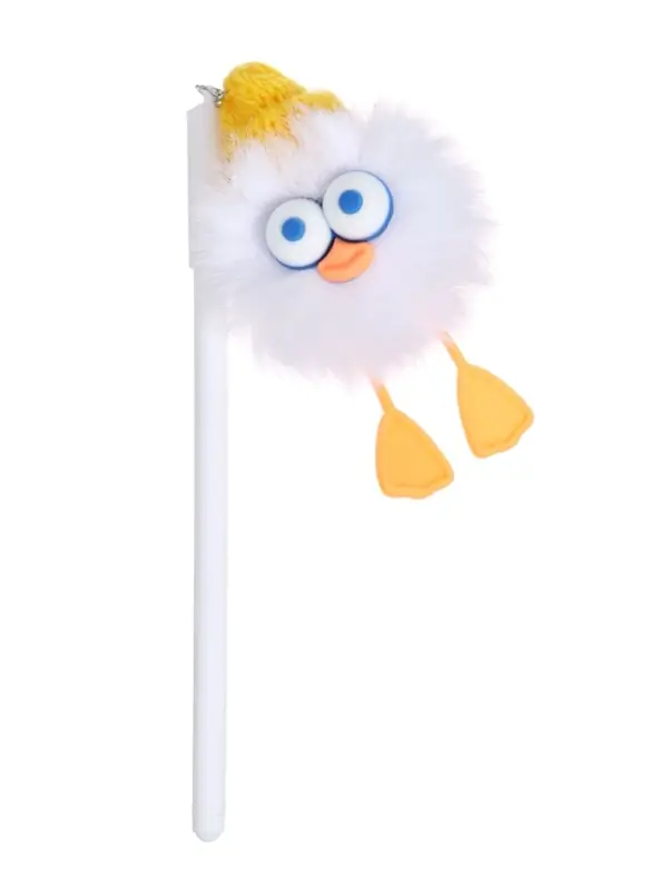 Ручка гелевая-прикол &laquo;Утенок&raquo; (штрихкод на штуке)