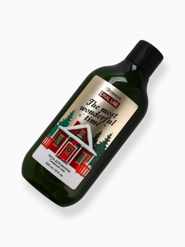 Ural Lab Winter Melody Пена для ванны The most wonderful time, 300 мл, сахарный снег Ural Lab Winter Melody Пена для ванны The most wonderful time, 300 мл, сахарный снег