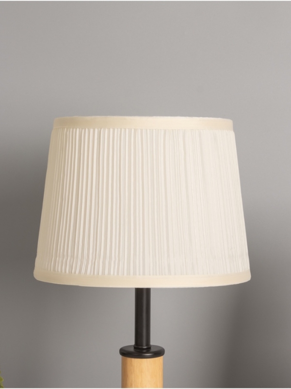 Лампа настольная BayerLux ЭКО "Глори" 1х40Вт Е27 коричневый/черный/бежевый 26х26х43см