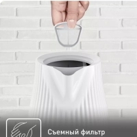 Чайник электрический Loft KO250130 1,7 л, 2400 Вт, белый