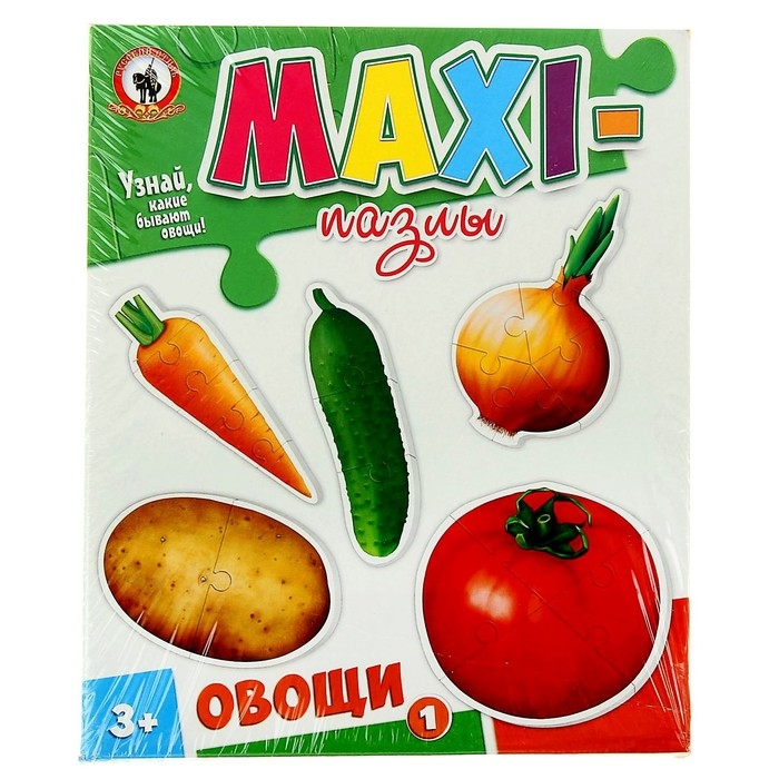 Макси-пазлы &laquo;Овощи&raquo;, МИКС