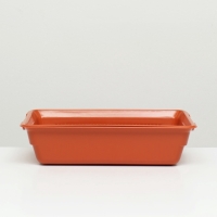 Туалет для кошек, 36&times;25&times;9 см, глубокий, с сеткой, пластик, коричневый