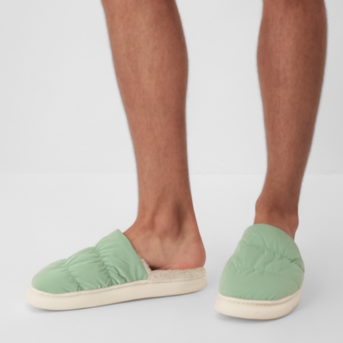 Тапочки мужские, размер 44-45, цвет мятный