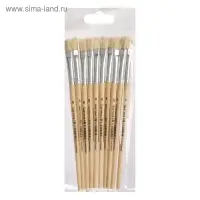 Кисть щетина № 8, плоская