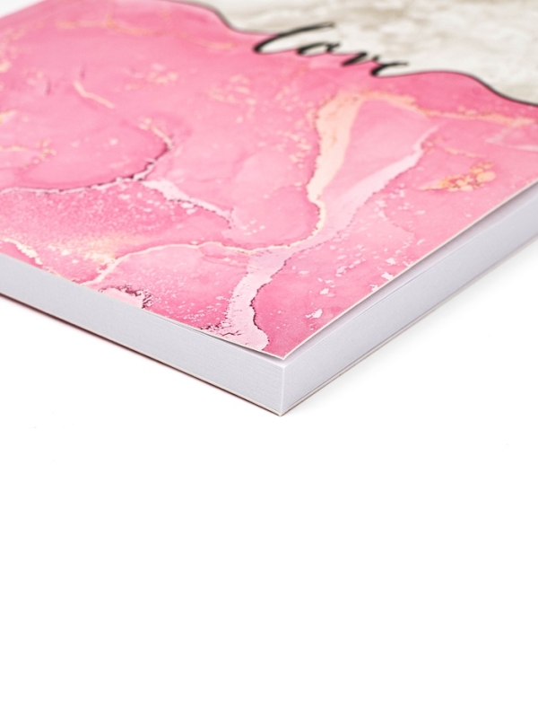 Ежедневник А5, 80 л. Интегральная обложка "Любовь"