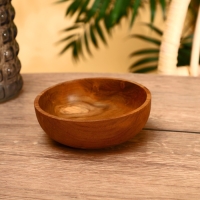 Миска 16х16х6 см, тиковое дерево