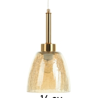 Светильник «Кейт» 1х40Вт Е27 золото 14,5х14,5х27+100см Светильник «Кейт» 1х40Вт Е27 золото 14,5х14,5х27+100см