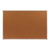 Доска пробковая 60х90 см, Calligrata, в ПВХ рамке белого цвета Доска пробковая 60х90 см, Calligrata, в ПВХ рамке белого цвета