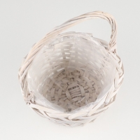 Набор корзин &laquo;Вьюнок&raquo;, 3 шт, 30&times;14,5/36 см, 24&times;12,5/31 см, 19,5&times;10,5/25,5 см, ива