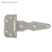 Петля-стрела ПС-130, с вытяжкой, 1.5 мм, без покрытия