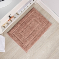 Коврик для дома SAVANNA &laquo;Мягкость&raquo;, 40&times;60 см, цвет розовый