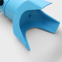 Башня пивная TowerRocket, 3 л, ёмкость для льда, подсветка, пластик, голубая