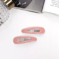 Невидимки для волос &laquo;Венера&raquo;, набор 2 шт., стиль, 5 см, розовые