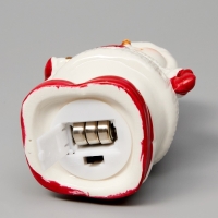 Светодиодная фигура "Снеговичок в свитере" 13.8х6х7, 1 LED, LR44x3(в компл.), Т/БЕЛЫЙ