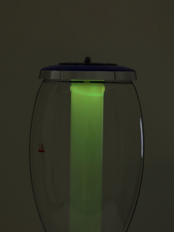 Башня пивная Monlin, 3 л, ёмкость для льда, подсветка, пластик, синий