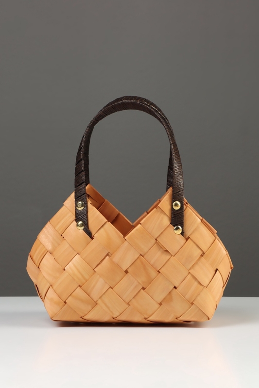 Набор корзин плетёных, 2 шт., 30&times;17&times;19 см, 24&times;14&times;15 см, ива, натуральный цвет