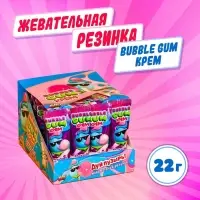 Жевательная резинка &laquo;Дуй пузырь! Bubble gum крем&raquo;, 22 г